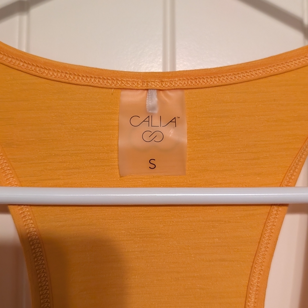 SALE -- CALIA Women's Racerback Tank Top, Size Small, Orange 🧡 - Picture 5 of 6